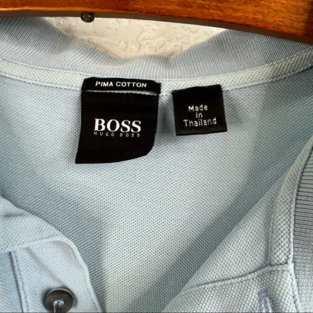 BOSS Hugo Boss Pima Cotton Polo - Picture 4 of 6